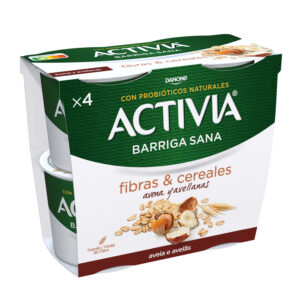 Fibras & Probióticos bífidus con cereales pack 4